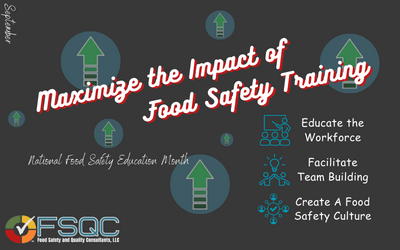 Maximize the Impact of Food Safety Training
